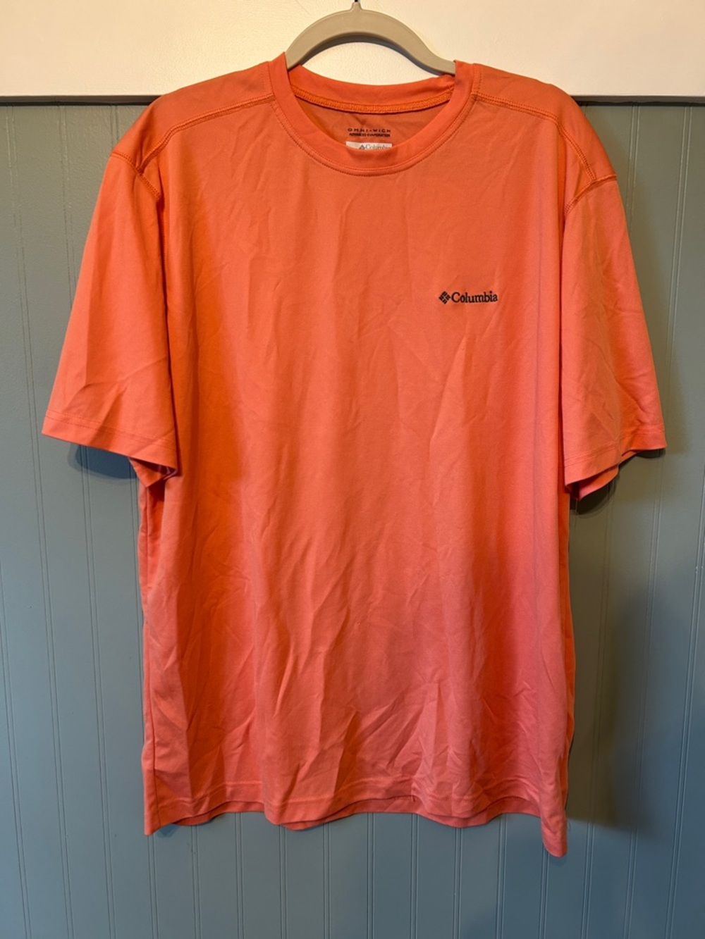 Columbia Men’s Short Sleeve Tee - Coral